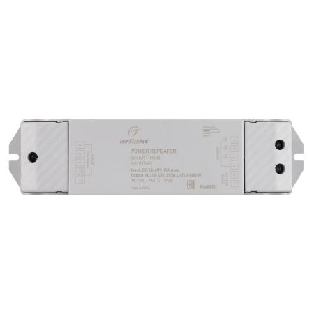 Оборудование Arlight 029601 Усилитель SMART-RGB (12-60V, 3x5A) (Arlight, -) по выгодной цене. Купить в Москве со скидкой.