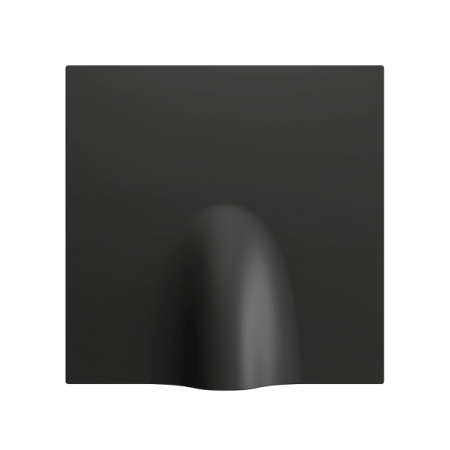 Zennio ZS70CCOA ZS70, Крышка кабельного вывода 70x70 мм, Антрацит