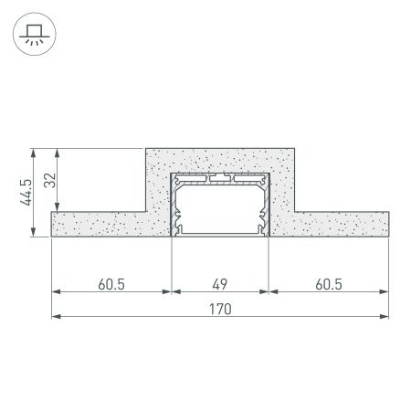 Оборудование Arlight 022935 Гипсокартонный Модуль ARL-LINE-50-2000 (ГКЛ 12.5мм) (Arlight, -) по выгодной цене. Купить в Москве со скидкой.