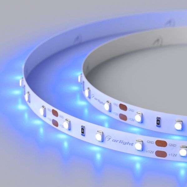 Оборудование Arlight 010523(1) Светодиодная лента RT 2-5000 12V Blue (3528, 300 LED, LUX) (Arlight, 4.8 Вт/м, IP20) по выгодной цене. Купить в Москве со скидкой.