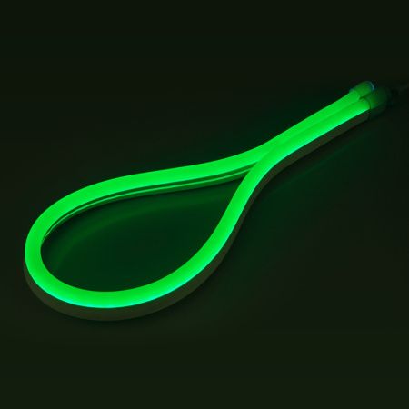 Arlight 025667 Образец Гибкий неон ARL-CF2835-Classic-220V Green (26x15mm)-1m (Arlight, -)