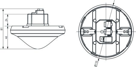 Оборудование Theben 2019300 KNX пассивный ИК датчик присутствия потолочного монтажа thePassa P360 KNX UP WH по выгодной цене. Купить в Москве со скидкой.