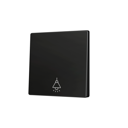 Zennio ZS55CSOFT11AC ZS55, Накладка для кнопки Simple KNX Soft 55x55 мм, Наклон вниз, Антрацит, На заказ