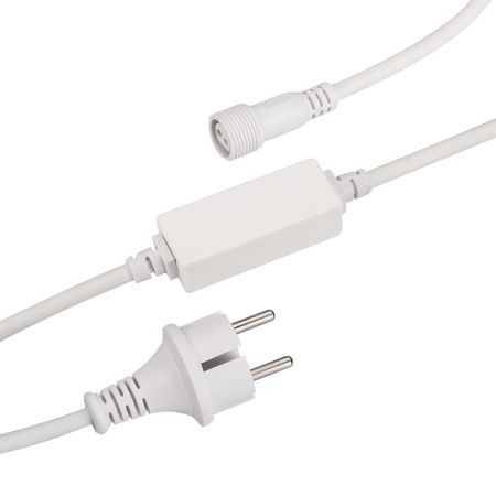Arlight 025887 Шнур питания ARD-PRO-STD-1.5M White (230V, 1.6A) (Ardecoled, Закрытый)
