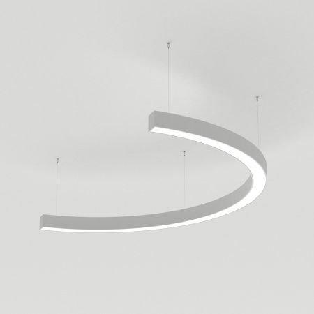 Arlight 034017(1) Светильник SP-LINE-HANG-ARC-C3535-D800-34W Warm3000 (WHITE, 230V) (Arlight, Металл)