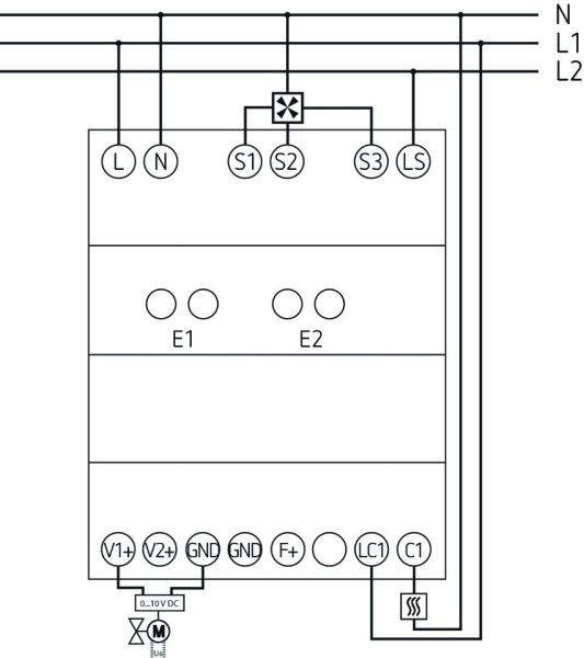 Оборудование Theben 4920210 Актуатор управления фанкойлом FCA 2 KNX по выгодной цене. Купить в Москве со скидкой.