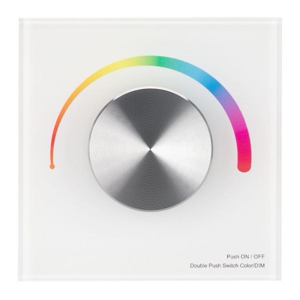 Оборудование Arlight 033764 Панель SMART-P8-RGB-G-IN White (12-24V, 3x4A, Rotary, 2.4G) (Arlight, IP20 Пластик, 5 лет) по выгодной цене. Купить в Москве со скидкой.