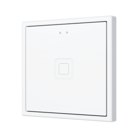 Zennio ZVITR70X1W Tecla RGB 70 X1. PC-ABS Емкостная кнопка с RGB-подсветкой, 70 x 70 пикселей, 1 кнопка