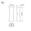 Оборудование Arlight 022563 Светильник LGD-Wall-Tub-J2B-12W Day White (Arlight, IP54 Металл, 3 года) по выгодной цене. Купить в Москве со скидкой.