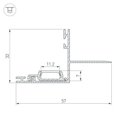 Оборудование Arlight 021721 Профиль PAK-EDGE-2000 (Arlight, Алюминий) по выгодной цене. Купить в Москве со скидкой.