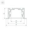 Оборудование Arlight 021177 Профиль с экраном S2-LINIA69-F-2500 ANOD+OPAL (Arlight, Алюминий) по выгодной цене. Купить в Москве со скидкой.