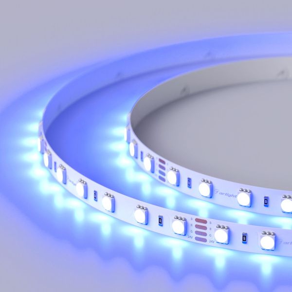 Оборудование Arlight 024586(2) Светодиодная лента RT-B60-10mm 24V RGB (14.4 W/m, IP20, 5060, 50m) (Arlight, Открытый) по выгодной цене. Купить в Москве со скидкой.