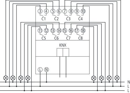 Оборудование Theben 4800425 8-канальные бинарные выходы LUXORliving S8 по выгодной цене. Купить в Москве со скидкой.