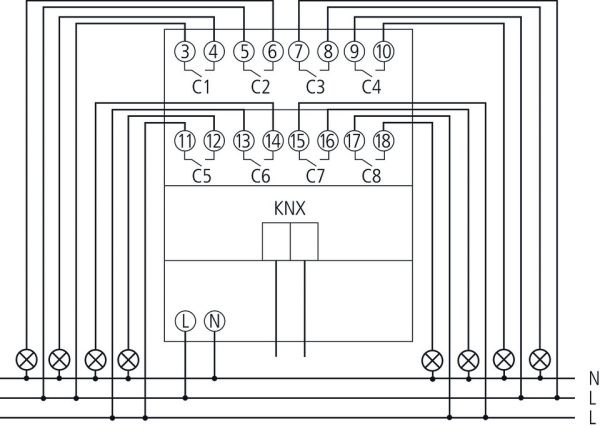 Оборудование Theben 4800425 8-канальные бинарные выходы LUXORliving S8 по выгодной цене. Купить в Москве со скидкой.