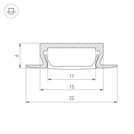 Оборудование Arlight 017649 Профиль MIC-F-2000 ANOD Gold Deep (Arlight, Алюминий) по выгодной цене. Купить в Москве со скидкой.