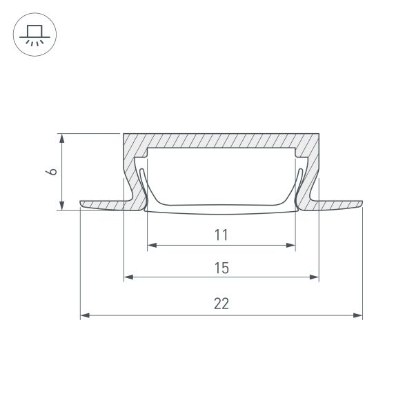 Оборудование Arlight 015039 Профиль MIC-F-2000 ANOD Black (Arlight, Алюминий) по выгодной цене. Купить в Москве со скидкой.