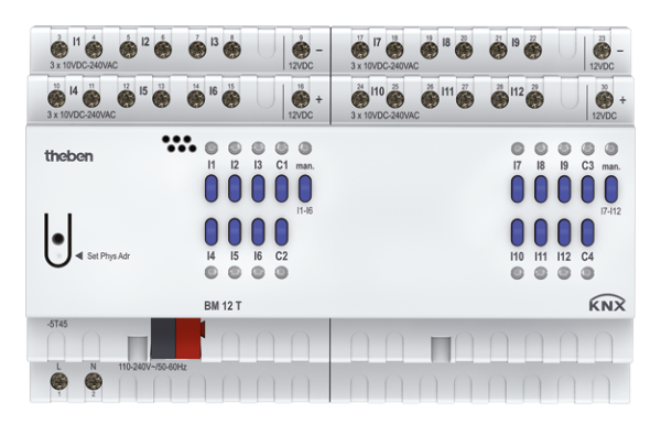 Оборудование Theben 4940235 Бинарный вход, 12 каналов FIX2 BM 12 T KNX по выгодной цене. Купить в Москве со скидкой.