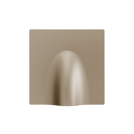 Zennio 830002104 ZS55, Крышка кабельного вывода 55x55 мм, Шампанское