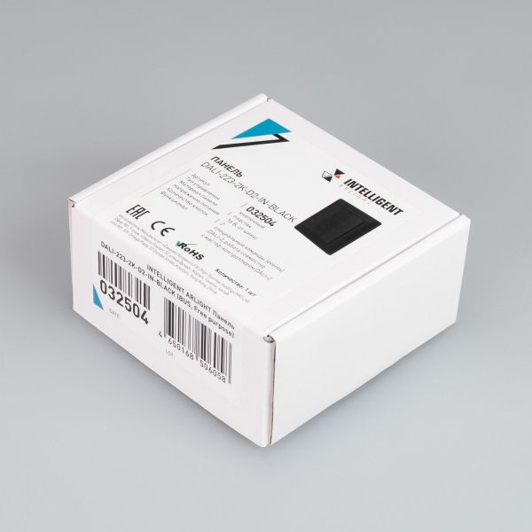 Оборудование Arlight 032504 INTELLIGENT ARLIGHT Панель DALI-223-2K-D2-IN-BLACK (BUS, Free purpose) (IARL, -) по выгодной цене. Купить в Москве со скидкой.