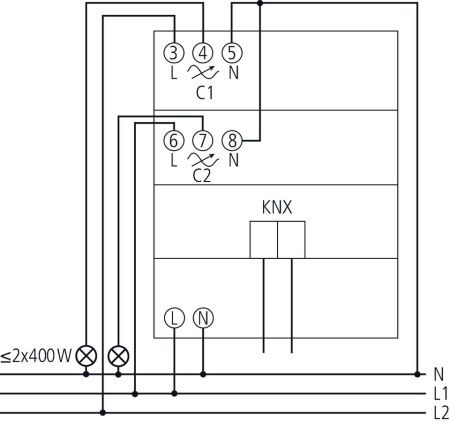Оборудование Theben 4940270 2-х канальный универсальный светорегулятор FIX1 DM 2 T KNX по выгодной цене. Купить в Москве со скидкой.