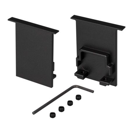 Arlight 031787 Заглушка SL-COMFORT-3551-F BLACK глухая (Arlight, Металл)