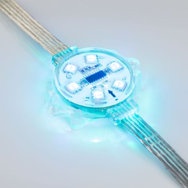 Оборудование Arlight 029188 Модуль управляемый VISOR-DMX-5060-6-24V RGB 120deg (D40x12mm, 1.5W, IP68) (Arlight, -) по выгодной цене. Купить в Москве со скидкой.