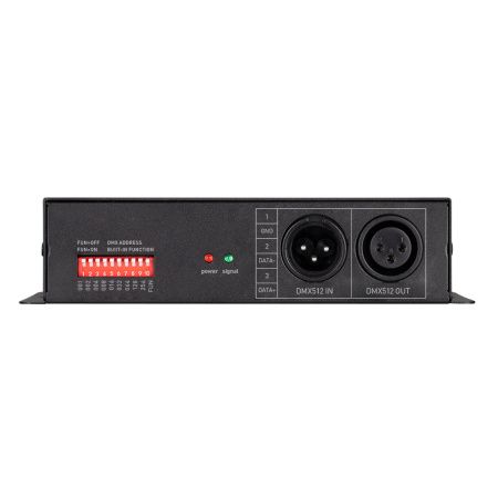 Оборудование Arlight 027144 Декодер ARL-7022-DMX (12-24V, 3x8A, DMX512, XLR3) (Arlight, IP20 Металл, 3 года) по выгодной цене. Купить в Москве со скидкой.