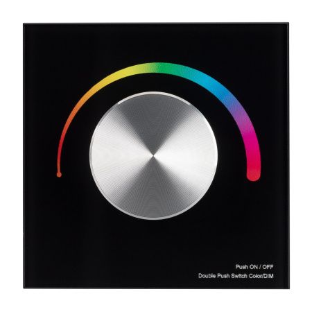 Оборудование Arlight 033757 Панель SMART-P5-RGB-G-IN Black (3V, Rotary, 2.4G) (Arlight, IP20 Пластик, 5 лет) по выгодной цене. Купить в Москве со скидкой.