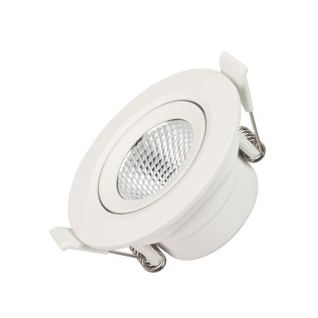 Arlight 032857 Светильник LTD-POLAR-TURN-R80-5W Warm3000 (WH, 36 deg, 230V) (Arlight, IP20 Пластик, 3 года)