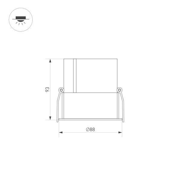 Оборудование Arlight 035467 Светильник MS-ATLAS-BUILT-R90-25W Warm3000 (BK-BK, 30 deg, 230V) (Arlight, IP20 Металл, 5 лет) по выгодной цене. Купить в Москве со скидкой.