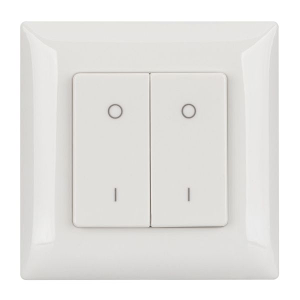 Оборудование Arlight 028301 Панель SMART-P47-DIM-P-SUF (3V, 2 зоны, Knob, 2.4G) (Arlight, Пластик) по выгодной цене. Купить в Москве со скидкой.