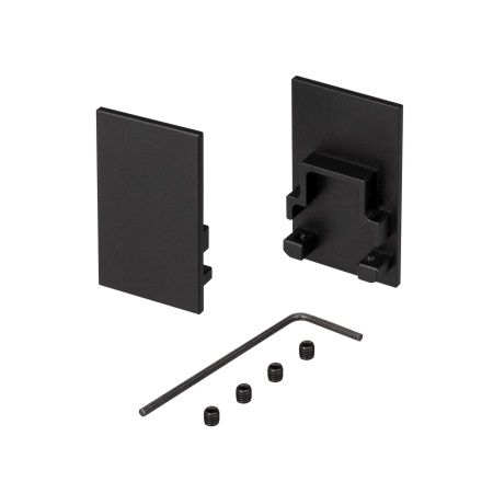 Arlight 031773 Заглушка SL-COMFORT-2542 BLACK глухая (Arlight, Металл)