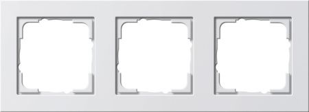 Gira 0213 29 Установочная рамка Gira E2 Белый глянцевый