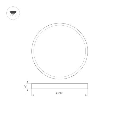 Оборудование Arlight 020524(1) Светильник SP-BASIC-R600-48W Warm3000 (WH, 120 deg, 230V) (Arlight, IP40 Металл, 3 года) по выгодной цене. Купить в Москве со скидкой.