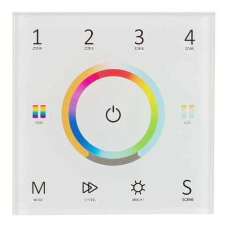 Оборудование Arlight 028321 Панель Sens SMART-P67-MULTI White (230V, 4 зоны, 2.4G) (Arlight, IP20 Пластик, 5 лет) по выгодной цене. Купить в Москве со скидкой.