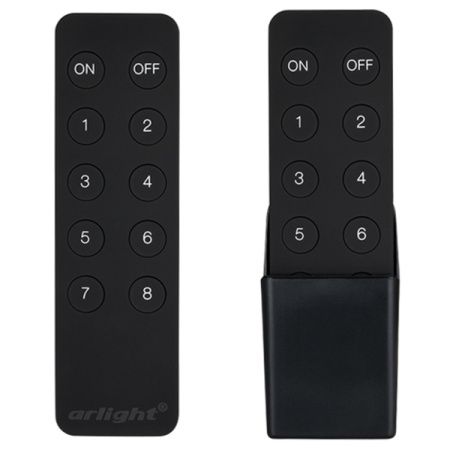 Оборудование Arlight 020097 Пульт SR-2833K8 Black (диммер 8 зон) (ARL, IP20 Пластик, 3 года) по выгодной цене. Купить в Москве со скидкой.