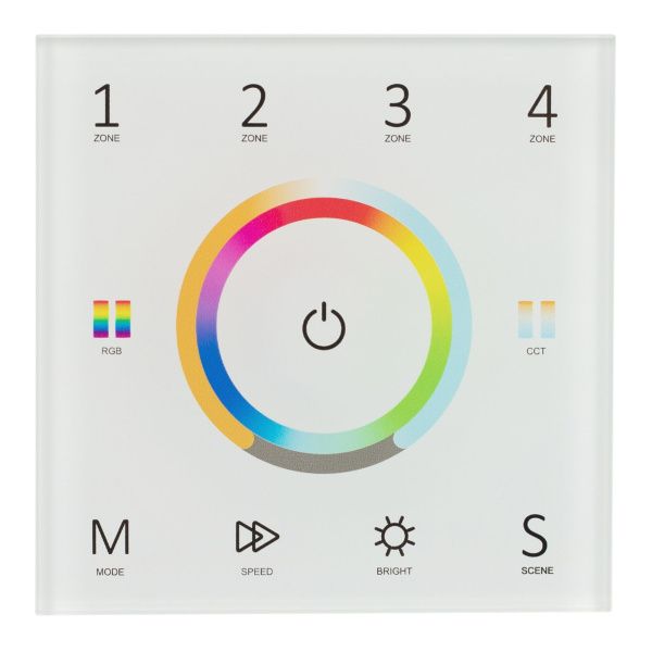 Оборудование Arlight 028321 Панель Sens SMART-P67-MULTI White (230V, 4 зоны, 2.4G) (Arlight, IP20 Пластик, 5 лет) по выгодной цене. Купить в Москве со скидкой.