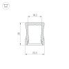 Оборудование Arlight 014858 Профиль с экраном ALU-WIDE-H28-2000 ANOD+FROST (Arlight, Алюминий) по выгодной цене. Купить в Москве со скидкой.