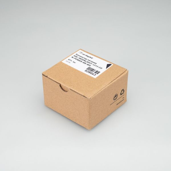Оборудование Arlight 028063 Коннектор питания ARL-MOONLIGHT-1213-CON-POWER-RR-WH (Arlight, Пластик) по выгодной цене. Купить в Москве со скидкой.