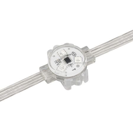 Arlight 029377 Модуль управляемый VISOR-SPI-5060-3-12V RGB 120deg (D30x16mm, 0.75W, IP68) (Arlight, Герметичный)