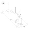 Оборудование Arlight 034054(1) Светильник SP-LINE-HANG ARC-S3535-D1500-124W Warm3000 (WHITE, 230V) (Arlight, Металл) по выгодной цене. Купить в Москве со скидкой.