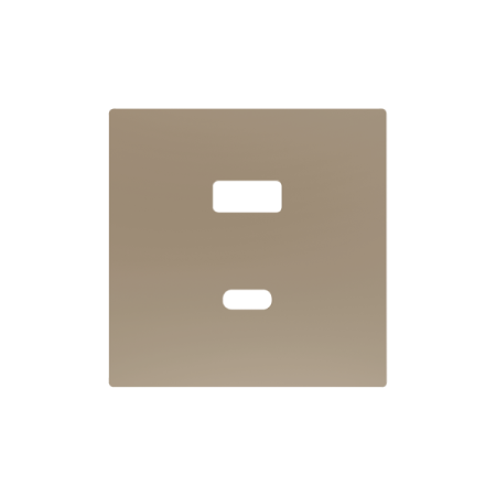 Zennio ZS55C2UCAC Возможность изготовления накладок на двойной переключатель от другого производителя