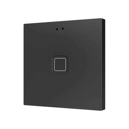 Zennio ZVITR1A Tecla RGB 1. PC-ABS Емкостный сенсорный переключатель с RGB-подсветкой, 1 кнопка, антрацит