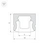 Оборудование Arlight 018827 Профиль ARH-MINI5-2000 ANOD (Arlight, Алюминий) по выгодной цене. Купить в Москве со скидкой.