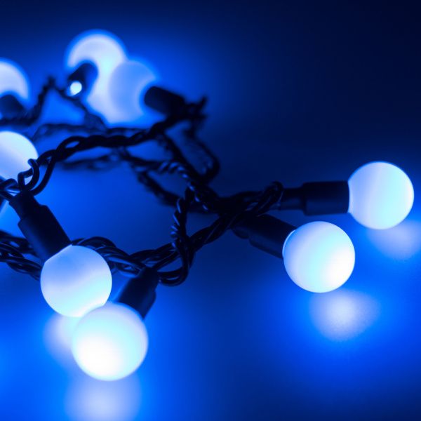 Оборудование Arlight 025629 Светодиодная гирлянда ARD-BALL-CLASSIC-D23-20000-BLACK-160LED BLUE (230V, 7W) (Ardecoled, IP65) по выгодной цене. Купить в Москве со скидкой.