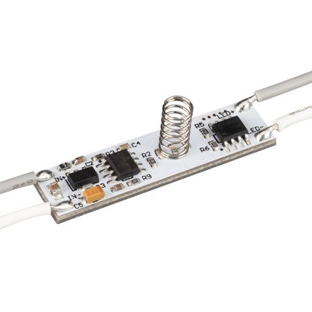 Arlight 029108(2) Микродиммер SR-IRIS-SN-DIM (12-24V, 1x5A, 38x10mm) (Arlight, Открытый)