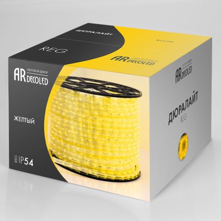 Оборудование Arlight 025266 Дюралайт ARD-REG-LIVE Yellow (220V, 24 LED/m, 100m) (Ardecoled, Закрытый) по выгодной цене. Купить в Москве со скидкой.
