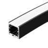 Arlight 027634 Профиль SL-ARC-3535-D3000-A45 BLACK (1180мм, дуга 1 из 8) (Arlight, Алюминий)
