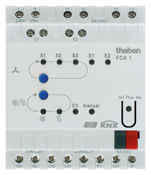 Оборудование Theben 4920200 Актуатор управления фанкойлом FCA 1 KNX по выгодной цене. Купить в Москве со скидкой.