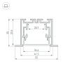 Оборудование Arlight 021176 Профиль с экраном S2-LINIA55-F-2500 ANOD+OPAL (Arlight, Алюминий) по выгодной цене. Купить в Москве со скидкой.